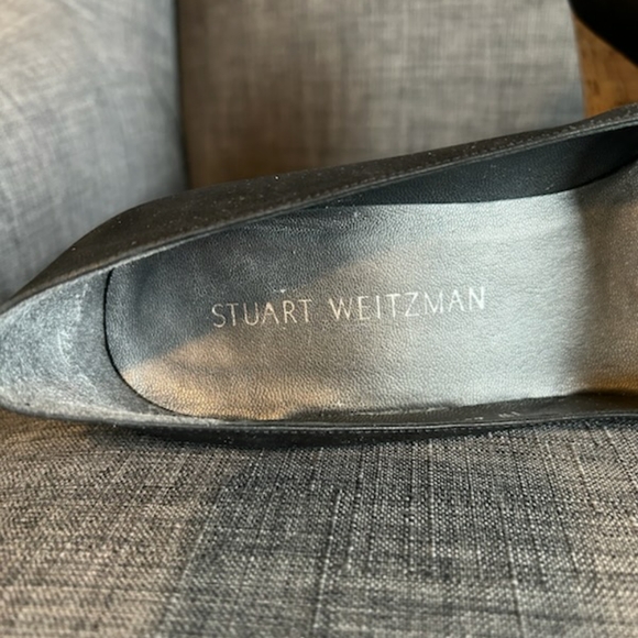 Stuart Weitzman size 8 Suede Leather Wedges with cork bottoms - Picture 5 of 7